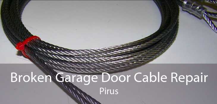Broken Garage Door Cable Repair Pirus