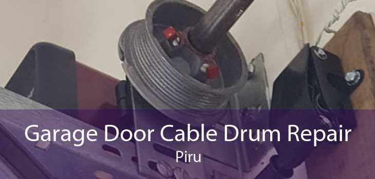 Garage Door Cable Drum Repair Piru