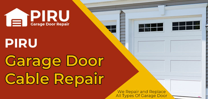 garage door cable repair in Piru