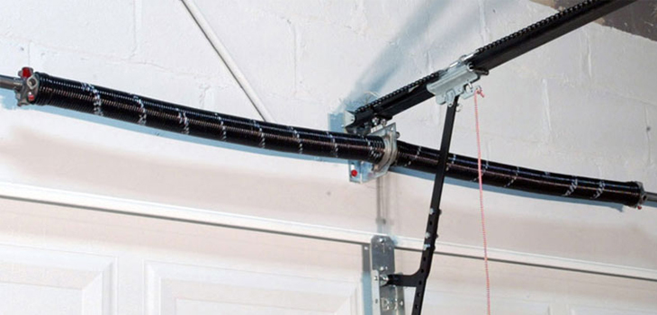 garage door torsion spring repair in Piru
